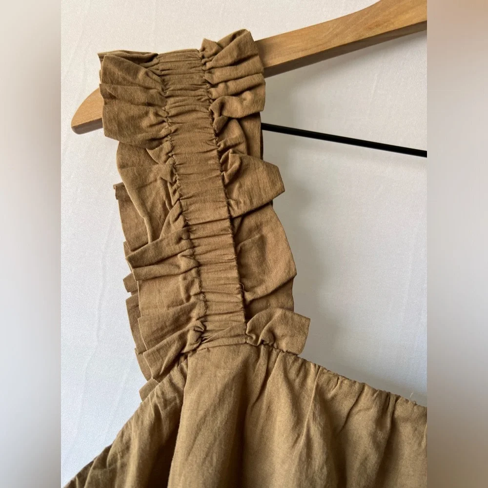 Evereve Ruffled Strap Tank Top - Picture 3 of 8